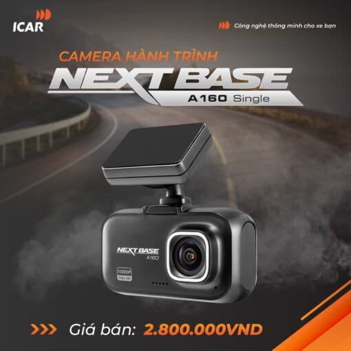 camera hành trình nextbase a160 single dashcam